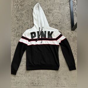 Victoria's Secret Black and White Color-Blocked Jacket